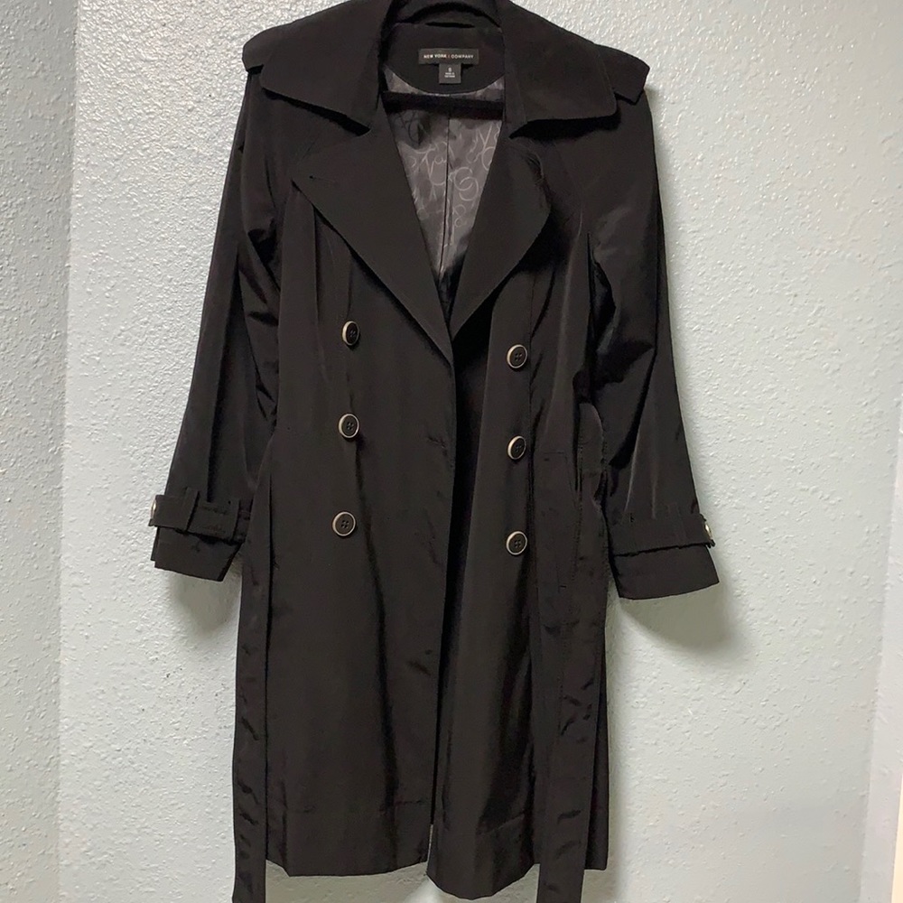 Women’s New York&Co. Trench coat, Size:Small